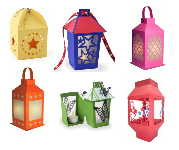 paper lanterns