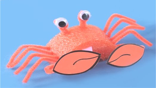 red foam crab